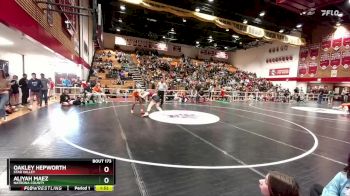 130 lbs Champ. Round 2 - Oakley Hepworth, Star Valley vs Aliyah Maez, Natrona County