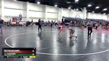 144 lbs Round 2 (6 Team) - Peyton Richards, Indiana Smackdown Gold vs Ty Mortimer, Team STL Red