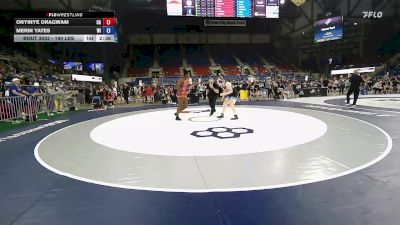 190 lbs Cons. Rd Of 16 - Onyinye Oragwam, CA vs Merin Yates, WI