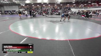 149 lbs Champ. Round 2 - Alex Pena, Wayland Baptist (Texas) vs Elijah Schlessinger, Missouri Baptist University