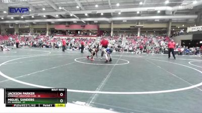 68 lbs Quarterfinal - Miguel Sanders, STL Warrior vs Jackson Parker, Standfast Wrestling Club