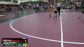 SPW-15 lbs Round 2 - Lawson Matthias, Wapsie Valley vs Cove Allen, DC ELITE