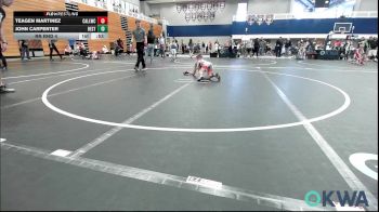 55 lbs Rr Rnd 4 - Teagen Martinez, Carl Albert vs John Carpenter, Best Trained