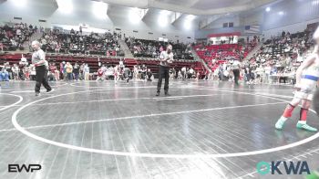 52-55 lbs Rr Rnd 2 - Bradley Shadwick, Berryhill Wrestling Club vs Levi Hughart, Raw Wrestling Club