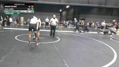 149 lbs Cons. Round 6 - Mason Moore, Friends University vs Dax Lopez, Oklahoma City