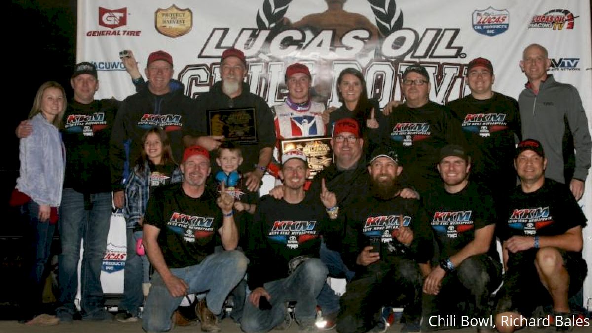 Christopher Bell Gives Keith Kunz Motorsports 3rd Win In 3 Chili Bowl Races