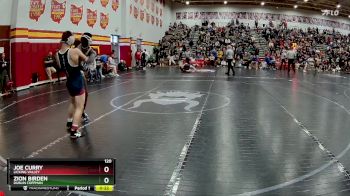 120 lbs Cons. Round 4 - Zion Birden, Dublin Coffman vs Joe Curry, Licking Valley