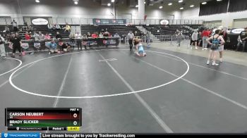 110 lbs Quarterfinal - Carson Neubert, WI vs Brady Slicker, PA