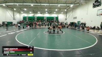 132 lbs Quarterfinal - Bodee Vierig, Cokeville vs Corey Gonzales, Natrona County