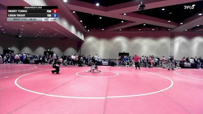 49-53 lbs Cons. Round 1 - Henry Yurko, Pennsylvania vs Crew Trout, Virginia