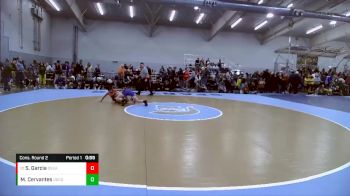 106 lbs Cons. Round 2 - Syncere Garcia, Denver East vs Michael Cervantes, Douglas County