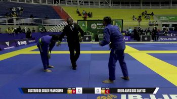 Diego Alves Dos Santos vs Gustavo De Souza Francelino 2025 Brasileiro Jiu-Jitsu IBJJF