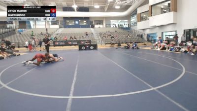 113 lbs Zy'ion Martin, Kansas vs Javen Russo, Georgia