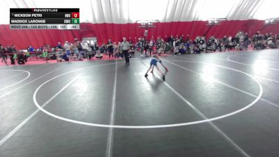 12U Boys - 67 lbs Semis - Nickson Petri, Ringers Wrestling Club vs Maddox LaRonge, CrassTrained: Weigh In Club