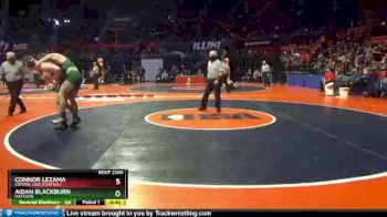 2 lbs Cons. Round 1 - Connor Lezama, Crystal Lake (Central) vs Aidan Blackburn, Mattoon