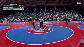 1A-175 lbs Cons. Round 1 - Miguel Harrell, Jeff Davis HS vs Shaun Fruster, Rabun County