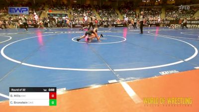 58 lbs Round Of 32 - Beckett Mills, Keystone Wrestling Club vs Chase Bronstein, Caveman Wrestling