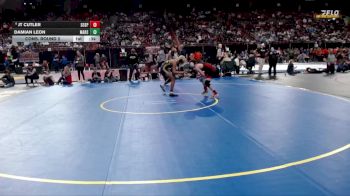 3A 126 lbs Cons. Round 2 - Damian Leon, Marsing vs Jt Cutler, Soda Springs