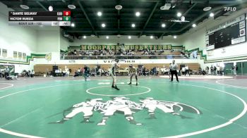 132 lbs Cons. Round 4 - Victor Rueda, Peninsula vs Dante Selway, El Dorado