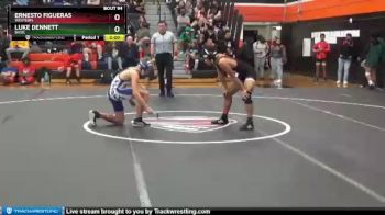 120 lbs Champ. Round 2 - Luke Dennett, Basic vs Ernesto Figueras, Western
