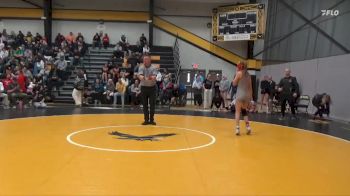 125 lbs Quarterfinal - Carolina Rinderknecht, Marion vs Hailey Wiskus, Dubuque Hempstead