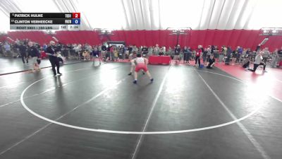150 lbs Cons. Sub-quarters - Patrick Hulne, Team 312 vs Clinton VerHeecke, Patton Trained