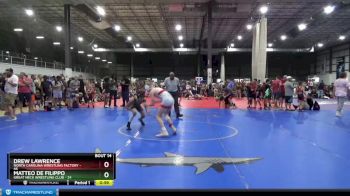 113 lbs Champ. Round 1 - Drew Lawrence, North Carolina Wrestling Factory vs Matteo De Filippo, Great Neck Wrestling Club