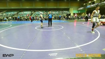 130 lbs Consi Of 4 - Manuel Sedillo, LV Bear Wrestling Club vs Kaidan Ybarra, Fallon Outlaws Wrestling Club