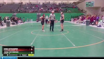 170 lbs 2nd Wrestleback (8 Team) - Ayse Ustaogren, Woodward Academy vs Piper McCormick, Gilmer