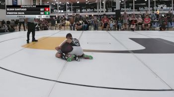 95 lbs Final - Elijah Santiago, Grit Mat Club - MS vs Preston Silva, Ruthless - MS
