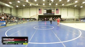 185 lbs Quarterfinal - Sophie Pollack, Canandaigua Academy vs Alexandra Ruiz, Fallsburg