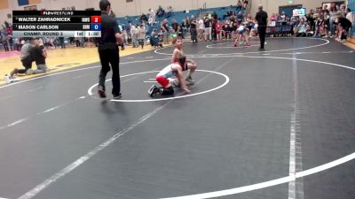 63 lbs Champ. Round 3 - Mason Carlson, Shootbox Rigby vs Walter Zahradnicek, Idaho Gold Wrestling Club