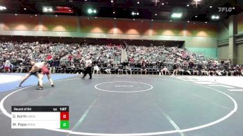 126 lbs Round Of 64 - Drew Korth, Morgan vs Matthew Papa, Meridian