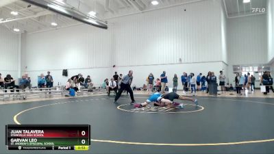 157 lbs Cons. Round 3 - Juan Talavera, Starkville High School vs Garvan Leo, St. Andrew`s Episcopal School