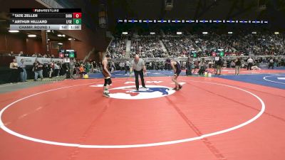 2A-113 lbs Champ. Round 1 - Arthur Hilliard, Lingle-Ft. Laramie/Southeast vs Tate Zeller, Saratoga