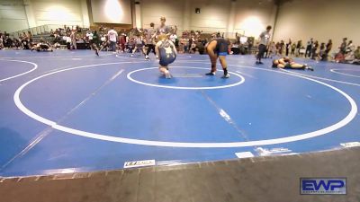 250 lbs Rr Rnd 2 - Derrick Laster, Jr., Fort Polk Wrestling Club vs Abagail Lacy, Dark Cloud Wrestling Club