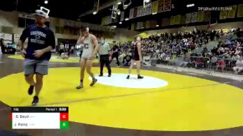 145 lbs 3rd Place Match - Garrett Boyd, San Clemente vs Jon Paino, Chaparral