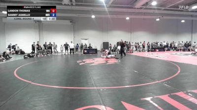 65 lbs Cons. Round 4 - Landon Thomas, Valiant Wrestling Club vs Sammy Agnello, Michigan Wrestling Club