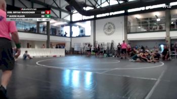 142-150 lbs Cons. Round 2 - Jaxon Klaus, Eureka Wrestling Club vs Joel Bryan Waggoner, Cory Clark Wrestling