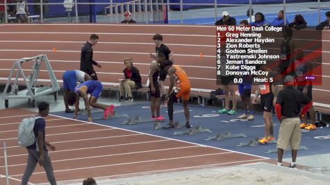 Men's 60m, Prelims 5