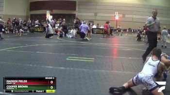 101 lbs Round 3 (6 Team) - Maddox Fields, POWA vs Cooper Brown, BadBass