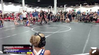 78 lbs Round 3 (6 Team) - Oleksandra Shcherban, Buccaneers WC vs Lorilye Beardsley, U2 Upstate Uprising