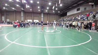 145 lbs Champ. Round 2 - Naziah Moore, Lewisville Flower Mound vs Kenzie Kline, Francis Howell Central