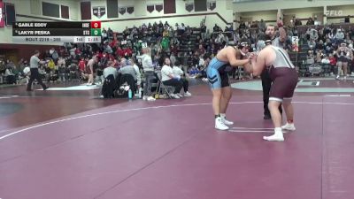 285 lbs Cons. Round 2 - Lakyr Peska, South Tama County vs Gable Eddy, Independence