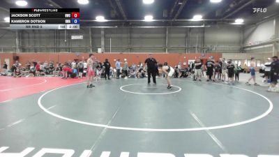 140 lbs Rr Rnd 5 - Jackson Scott, Headhunters WC - MSE vs Kameron Dotson, Roundtree Wrestling Academy 1 - MSE