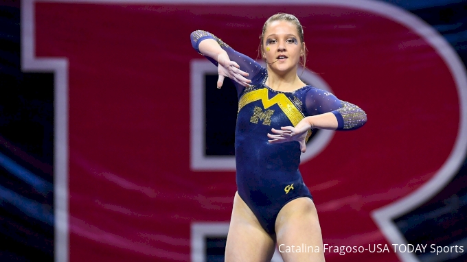 picture of Maryland at Michigan | 2018 NCAA Women's Gymnastics