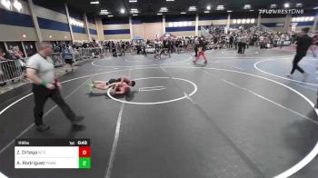 116 lbs Consi Of 32 #2 - Zakary Ortega, KC Eilte vs Armani Rodriguez, Poway Elite