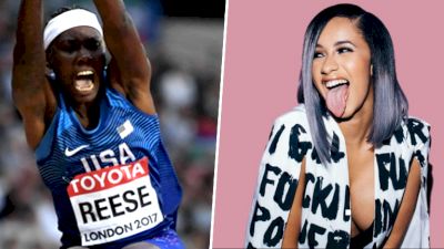 On The Run With Brittney Reese: Long Jump WR & Cardi B Twitter Beef