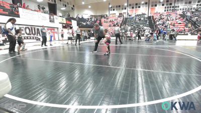 46 lbs Quarterfinal - Linkin Watts, Locust Grove Youth Wrestling vs Cody Hawkins, HURRICANE WRESTLING ACADEMY