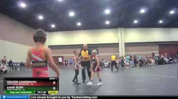 82 lbs Round 1 (4 Team) - Luke Burnett, Team Palmetto vs Matteo Danise, Steel Valley Renegades